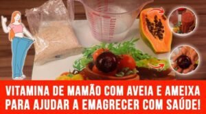 Vitamina de Mamão com Aveia e Ameixa: O Guia Completo para Emagrecer com Saúde