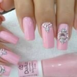 Unhas Decoradas Rosa Delicadas